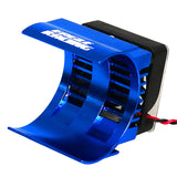 Eagle Racing Alum. Motor Heatsink w/ Fan - Blue