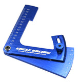 Eagle Racing High Angle Camber Gauge - Blue