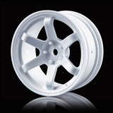 MST TE37 High Traction Wheel - White