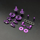 Team AD (#AD-9012P) Steering Blocks - Purple