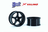 Buzz Break X Valino (#BB-RW-005) GV117D R-SPEC Wheel Set 26mm - Black