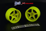 Buzz Break R-SPEC Gokutan Wheel Set 26mm - Flo Green