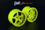 Buzz Break X Valino (#BB-RW-008) R-SPEC Gokutan Wheel Set 30mm - Flo Green