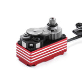 OMG D4-12BF FALCON Low Profile Digital Servo - Red