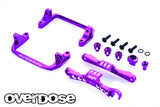 Overdose (#OD3893) Alum. Battery Holder Type-2 - Purple