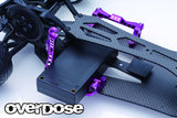 Overdose Alum. Battery Holder Type-2 - Purple