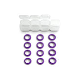 Rhino Racing &amp; Team AD (#RA-2418P) Shock Absorber Gaskets - Purple