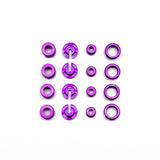 Rhino Racing (#RR-230P) Shock Color Changer Kit w/ Spring Holders - Purple