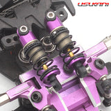 Usukani 1/24 Alum. Hydraulic Shock Set - Purple