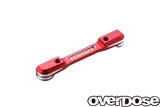 Overdose TC Alum. Low Mount Suspension Mount 43.7mm - Red