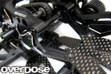 Overdose Alum. Rear Brace - Black